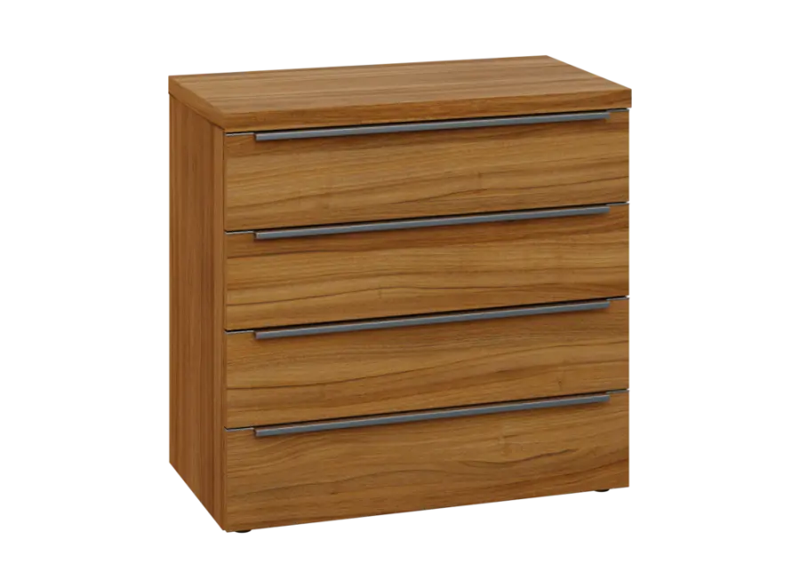 SIN 2 - 84Z kancelářská skříň, 4-zásuvková, 770x800x400, ořech světlý